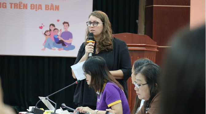 Dự án “Hỗ trợ chăm sóc vì sự phát triển toàn diện cho trẻ em đánh dấu chặng đường triển khai các hoạt động dự án trong cộng đồng